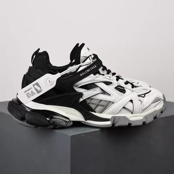8998240 بالنسیاگا ترک Balenciaga Track.2 Black White مشکی سفید