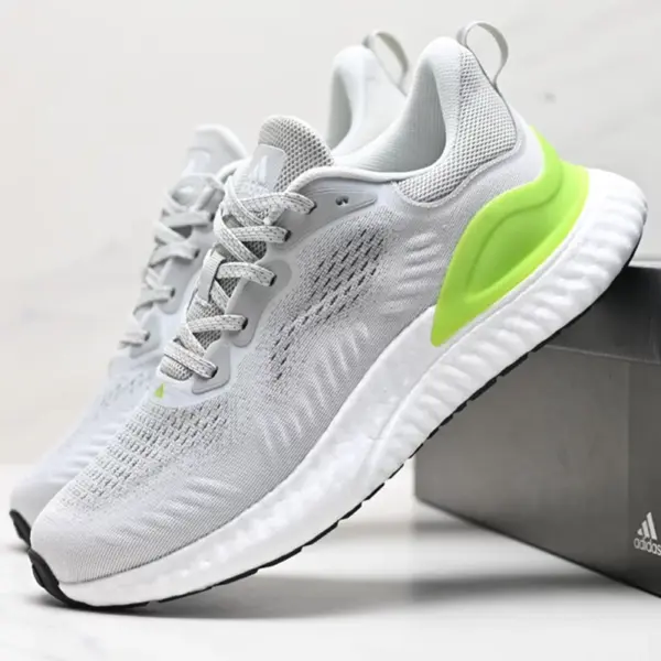 9351424 کفش آدیداس آلفابونس بوست Adidas Alphabounce Boost طوسی فسفری