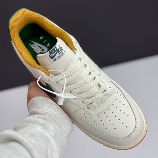 نایک ایر فورس وان کرم سبز Nike Air Force 1 Cream Green