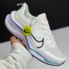 کفش نایک زوم ایکس طرح لبخند سفید آبی Nike ZoomX Smile White Blue