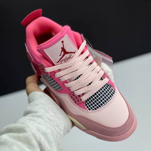 IMG_0372-500x500-1 کفش نایک ایر جردن ۴ رترو صورتی Nike Air Jordan 4 Retro Pink