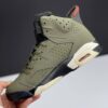 IMG_0526 کفش نایک ایر جردن ۶ تراویس اسکات الیو Nike Air Jordan 6 Travis Scott Olive