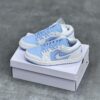 کفش نایک ایر جردن وان لو آبی یخی Nike Air Jordan 1 Low Ice Blue