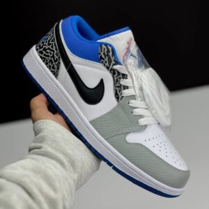 کفش نایک ایر جردن وان لو ترو بلو 1 Nike Air Jordan 1 Low True Blue