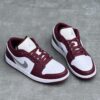کفش نایک ایر جردن وان لو زرشکی Nike Air Jordan 1 Low Burgundy