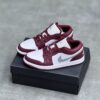 کفش نایک ایر جردن وان لو زرشکی Nike Air Jordan 1 Low Burgundy