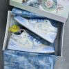 کفش نایک ایر جردن وان لو آبی اژدها Nike Air Jordan 1 Low Dragon Blue