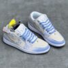 کفش نایک ایر جردن وان لو آبی اژدها Nike Air Jordan 1 Low Dragon Blue
