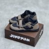 کفش نایک تراویس اسکات جامپ‌من دارک موکا مشکی قهوه‌ای Nike Travis Scott Jumpman Dark Mocha Black Brown