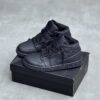 IMG_1817-scaled-1 کفش نایک ایر جردن وان ساقدار تمام مشکی Nike Air Jordan 1 High Triple Black