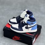کفش نایک ایر جردن وان ساقدار ناپولی Nike Air Jordan 1 High Napoli