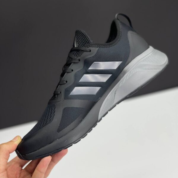 IMG_1883-1 آدیداس کلودفوم مشکی طوسی Adidas Cloudfoam Black Grey