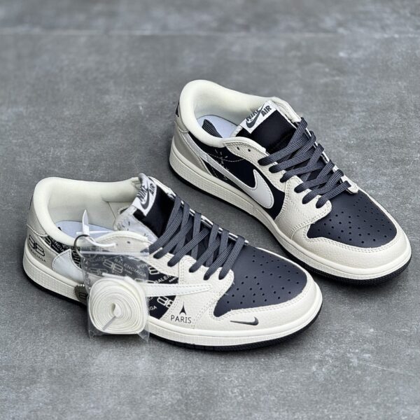 کفش نایک ایر جردن وان لو تراویس اسکات بالنسیاگا Nike Air Jordan 1 Low Travis Scott Balenciaga