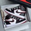 کفش نایک ایر جردن وان ساقدار رترو سفید مشکی قرمز Nike Air Jordan 1 High Retro White Black Red