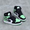 کفش نایک ایر جردن وان ساقدار مشکی سبز Nike Air Jordan 1 High Black Green