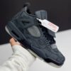 کفش نایک ایر جردن فور کاز مستر کوالیتی طوسی تیره Nike Air Jordan 4 KAWS Dark Grey