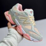 کتونی نیوبالانس ۹۰۶۰ طوسی صورتی New Balance 9060 Gray Pink