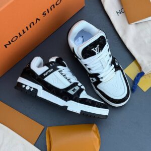 IMG_2800 کفش لویی ویتون سوپر مستر مشکی سفید Louis Vuitton Super Master Black White