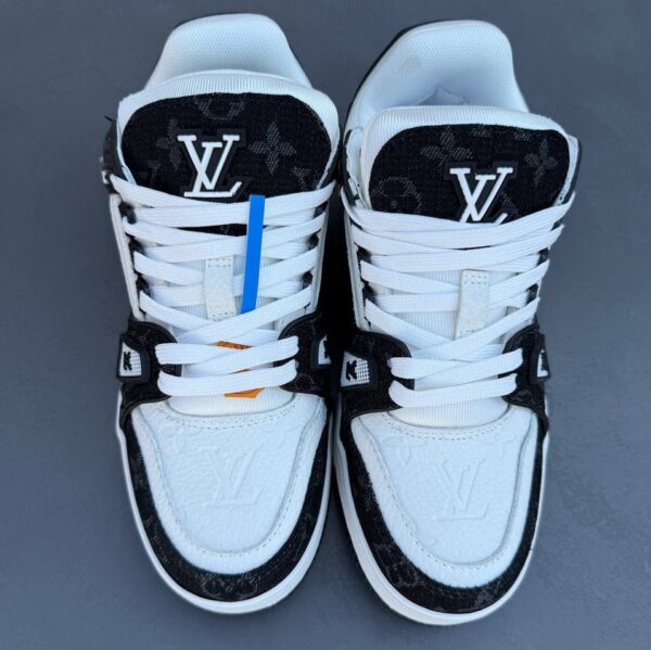 IMG_2802 کفش لویی ویتون سوپر مستر مشکی سفید Louis Vuitton Super Master Black White