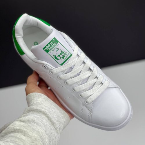 IMG_2803-500x500-1 کفش آدیداس استن اسمیت سفید سبز Adidas Stan Smith White Green