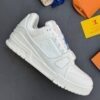 کفش لویی ویتون ترینر سوپر مستر تمام سفید Louis Vuitton Trainer Super Master Triple White