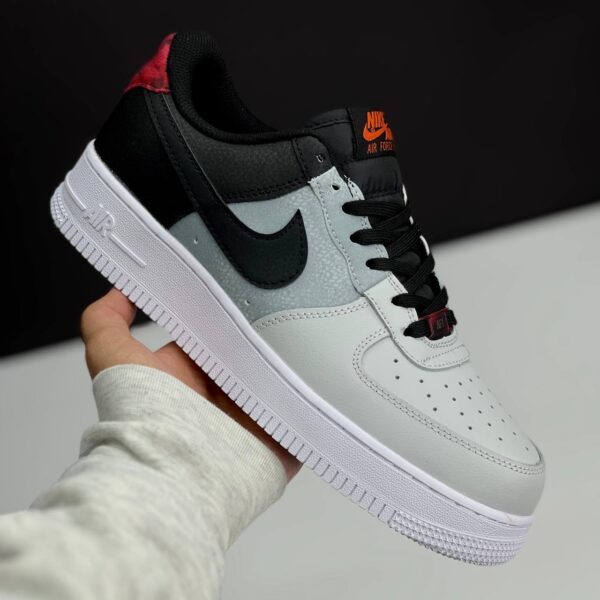 IMG_2886 نایک ایر فورس وان مشکی طوسی Nike Air Force 1 Black Grey