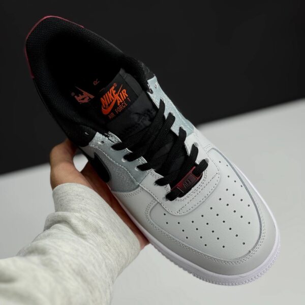 IMG_2887 نایک ایر فورس وان مشکی طوسی Nike Air Force 1 Black Grey