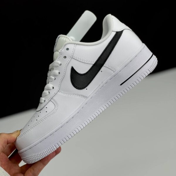 نایک ایر فورس وان سفید مشکی Nike Air Force 1 White Black