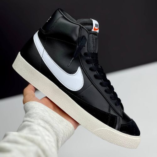 IMG_2906-500x500-1 کفش نایک بلیزر ساقدار مشکی سفید Nike Blazer Mid Black White