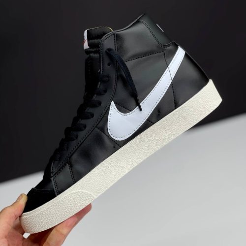 IMG_2908-500x500-1 کفش نایک بلیزر ساقدار مشکی سفید Nike Blazer Mid Black White