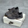 کفش نایک ایر جردن وان لو تراویس اسکات قهوه‌ای موکا Nike Air Jordan 1 Low Travis Scott Mocha