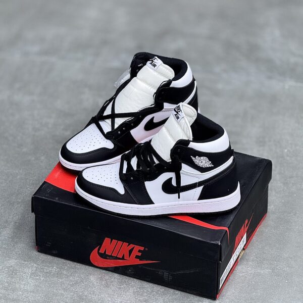 IMG_3132-scaled-1 کفش نایک ایر جردن وان ساقدار پاندا Nike Air Jordan 1 High Panda