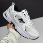 نیو بالانس 530 سفید مشکی  New Balance 530 White Black