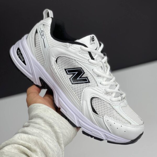 IMG_3174 نیو بالانس 530 سفید مشکی New Balance 530 White Black