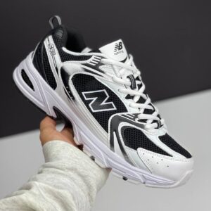 IMG_3191 نیو بالانس 530 سفید مشکی New Balance 530 White Black