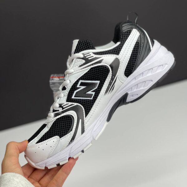 IMG_3193 نیو بالانس 530 سفید مشکی New Balance 530 White Black