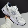 IMG_3199 نیو بالانس 530 سفید سورمهای New Balance 530 White Navy