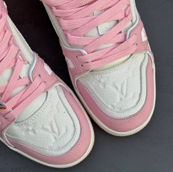 IMG_3258 کفش لویی ویتون سوپر مستر صورتی Louis Vuitton Super Master Pink