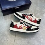 کفش نایک ایر جردن وان لو ترویس اسکات کاز Nike Air Jordan 1 Low Travis Scott KAWS