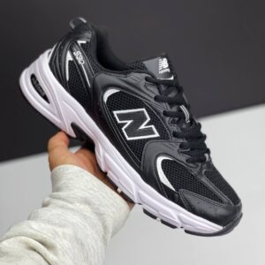 IMG_3418 نیو بالانس 530 مشکی سفید New Balance 530 Black White