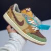 IMG_3734 کفش نایک ایر جردن ۱ لو وودو قهوهای Nike Air Jordan 1 Low Voodoo Brown