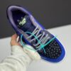 IMG_3739 کفش نایک ایر جردن ۱ وودو آبی Nike Air Jordan 1 Voodoo Blue