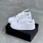 کفش نایک ایر فورس وان تمام سفید نوکتا Nike Air Force 1 NOCTA Triple White
