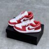 کفش نایک جردن وان سفید قرمز Nike Air Jordan 1 White Red