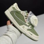 کفش نایک ایر جردن وان لو تراویس اسکات گوچی Jordan 1 Low Travis Scott x Gucci