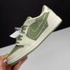 کفش نایک ایر جردن وان لو تراویس اسکات گوچی Jordan 1 Low Travis Scott x Gucci