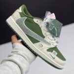 کفش نایک ایر جردن وان لو تراویس اسکات گوچی Travis Scott x Nike Air Jordan 1 Low Gucci