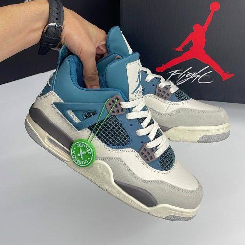 کفش نایک جردن فور رترو اسنورلکس Nike Jordan 4 Retro Snorlax