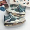 کفش نایک ایر جردن فور رترو اسنورلکس کاستوم ( مسترکوالتی ) Jordan 4 Retro Snorlax Custom