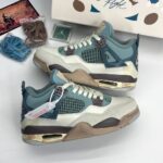 کفش نایک ایر جردن فور رترو اسنورلکس کاستوم ( مسترکوالتی ) Jordan 4 Retro Snorlax Custom